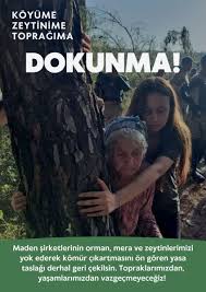 Ses ver ülkem #Zeytinime dokunma diyen insanlığı yalnız bırakma!