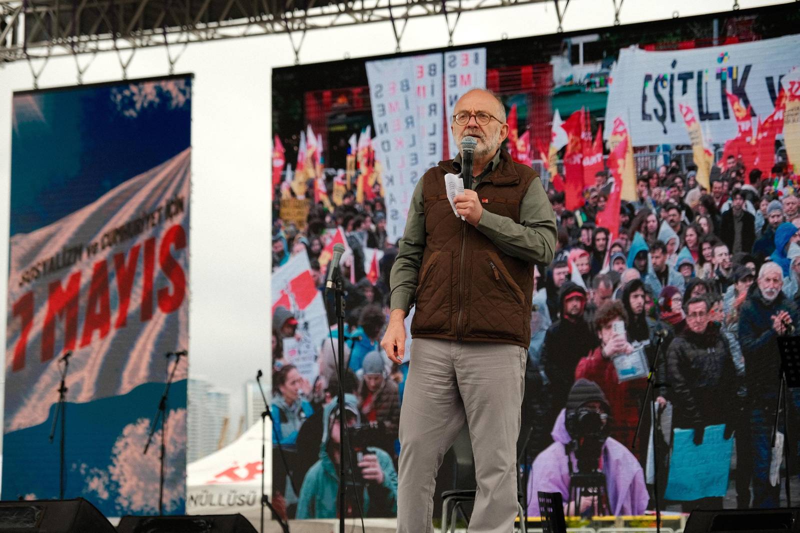 TKP’nin çağrısıyla İstanbul, Ankara, İzmir ve Adana 1 Mayıs mitingi: ‘Patrona, zorbaya diz çökmüyoruz’